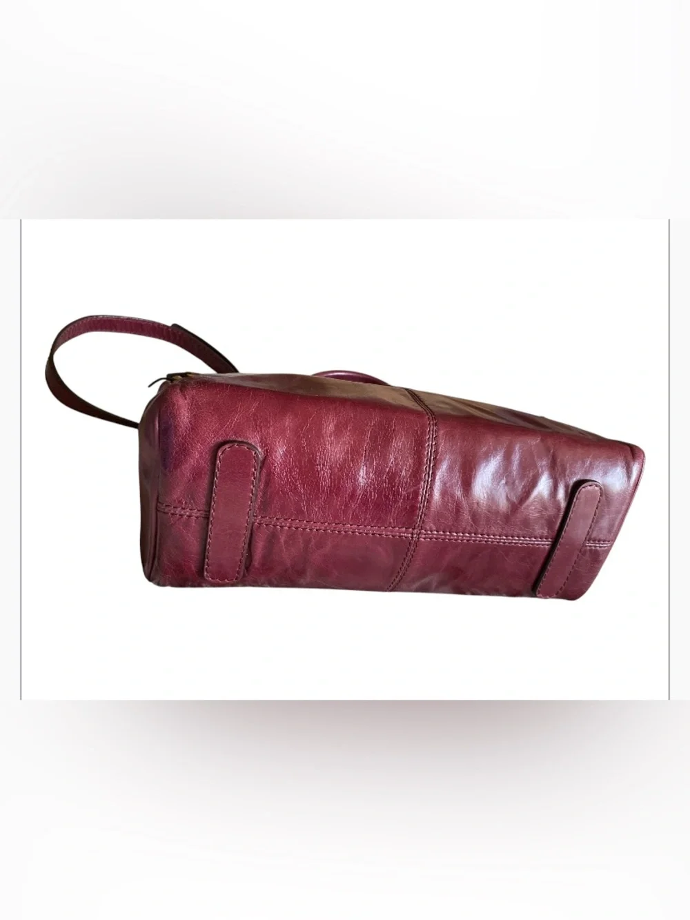 ROBERTO CAVALLI Burgundy Leather NWT Handbag